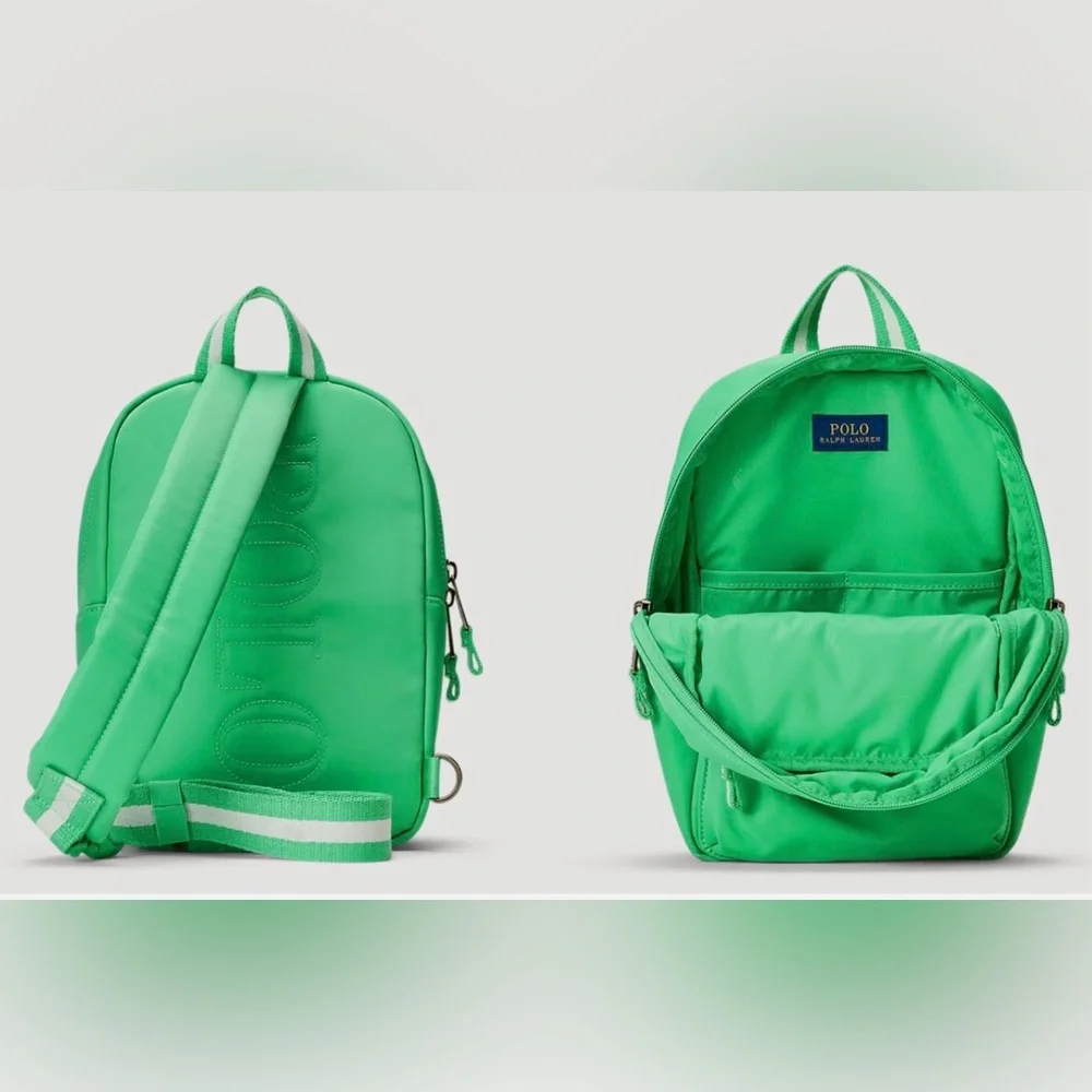 RALPH LAUREN Big Pony Logo Crossbody Backpack